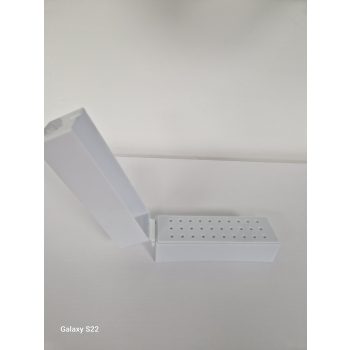 Frézertartó 30 db frézerhez (fehér),